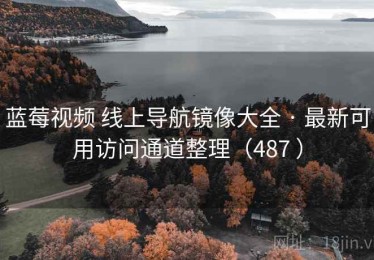 蓝莓视频 线上导航镜像大全 · 最新可用访问通道整理（487 ）