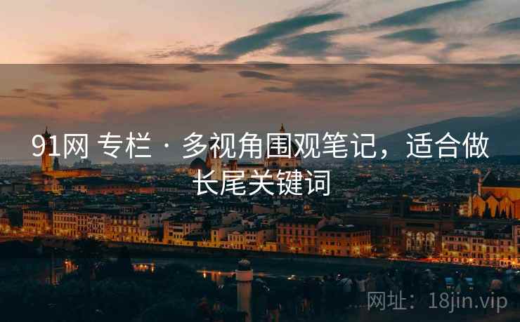 91网 专栏 · 多视角围观笔记，适合做长尾关键词
