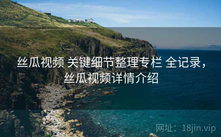 丝瓜视频 关键细节整理专栏 全记录，丝瓜视频详情介绍